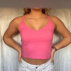 Hot pink Tank